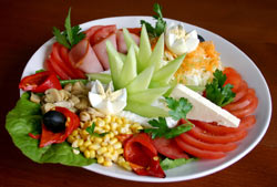 a plate of yummy salad