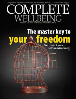 Complete Wellbeing AUGUST 2014 issue cover