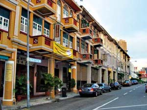 China town in Singapore