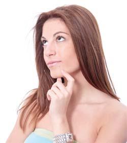 woman thinking