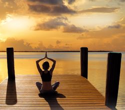 mediation at sunrise