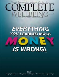 Complete Wellbeing August 2013 issue cover