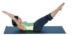Double Leg Stretch- Step 2