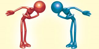 Illustration: giving respect