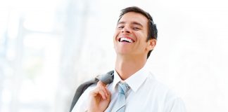 happy businessman