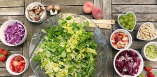 colourful vegetables, salad