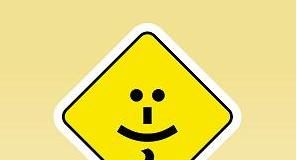 The formula for lasting happiness Smiling signboard