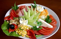 a plate of yummy salad