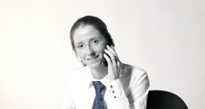 Character defines work environment Woman happy at work