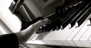 Losing weight is like playing the piano person playing piano