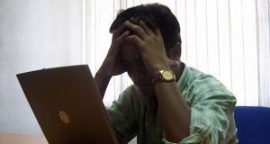 Stress increases risk of diabetes Man stressed