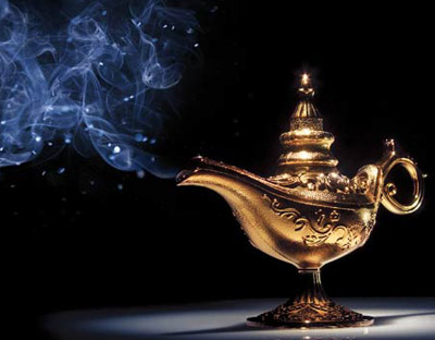 The Law of attraction is marketed like a Magic lamp