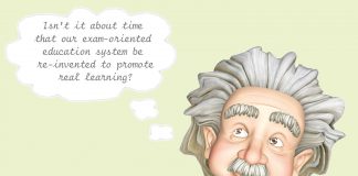 Let your children grow into the best version of themselves Illustration: Albert Einstein
