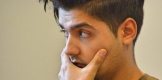 Why is Practicing Mindfulness So Hard? Man thinking about why mindfulness is so hard