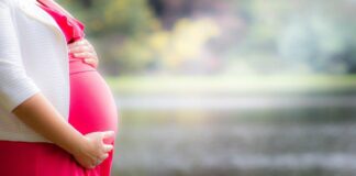 Obesity during pregnancy may impede fetal brain development Obesity during pregnancy concept