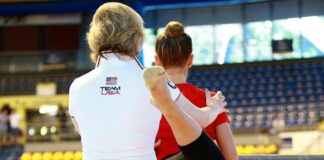A transformational coach makes players more independent, less reliant Lady coach helping her coachee athlete