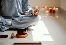 Meditation for Spiritual Wellness Concept