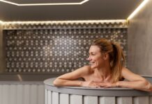 Woman in a sauna | Wellness program